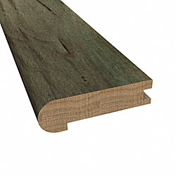 Prefinished Mediterranean Maple Hardwood 3/4 in thick x 3.125 in wide x 78 in Length Stair Nose